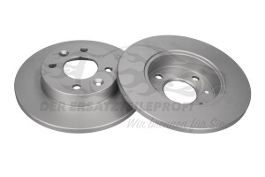Bremsscheibensatz vorne 12mm beschichtet