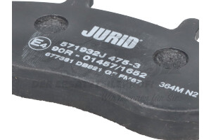 7701207166 Bremsbeläge vorne Ferodo / Jurid