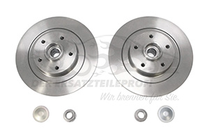 Bremsscheibensatz hinten