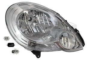 Scheinwerfer rechts H4 Halogen (Nachbau)