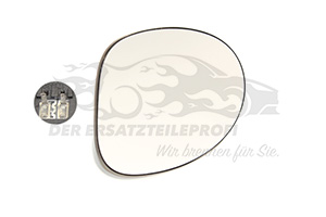 Spiegelglas für Außenspiegel Renault 7701049083