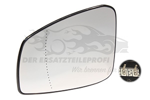 Spiegelglas links