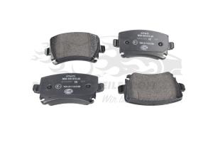 1K0698451H Bremsbeläge hinten Sys.Girling Ferodo / Jurid / Pagid