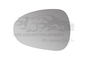 Spiegelglas für Außenspiegel 6J0857521H