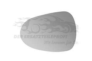 Spiegelglas für Außenspiegel 6J0857522H
