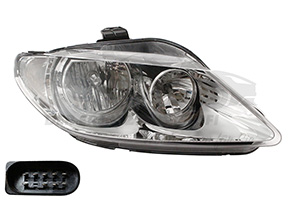 Scheinwerfer rechts H7/H1 Halogen