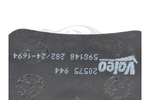 95650890 Bremsbeläge hinten Delphi / Jurid / Valeo