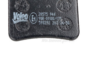 425183 Bremsbeläge hinten Ferodo / Jurid / Valeo