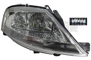 Scheinwerfer rechts H1/H7 Halogen