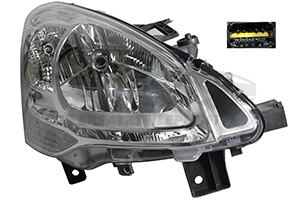 Scheinwerfer rechts H4 Halogen