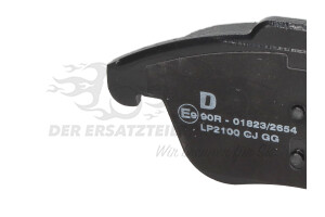 1647874080 Bremsbeläge vorne (Sys.Teves) Delphi / Pagid / Valeo