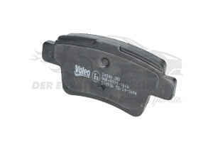1647873780 Bremsbeläge hinten Jurid / Pagid / Valeo