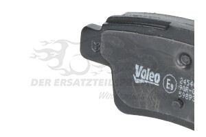 1647873780 Bremsbeläge hinten Jurid / Pagid / Valeo