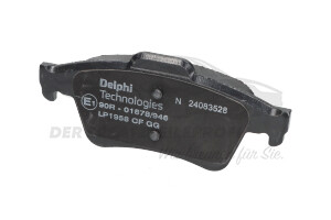 1647876080 Bremsbeläge hinten Delphi / Jurid / TRW