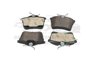 1668247580 Bremsbeläge hinten Ferodo / Pagid / Valeo
