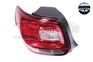 Rückleuchte Citroen 9676973880