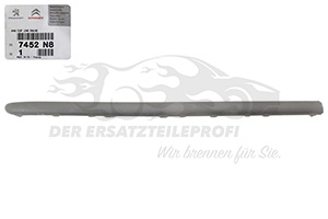 Zier- Schutzleiste für Stoßfänger Citroen 7452N8