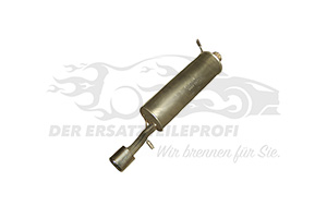 Nachschalldämpfer mit Chromblende