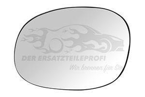 Spiegelglas links beheizbar