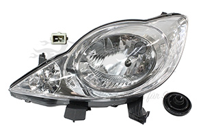 Für Peugeot 107 2005-2023 Einstiegsleisten Led Exclusive Edelstahl Chr