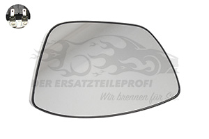 Spiegelglas für Außenspiegel 1607512180