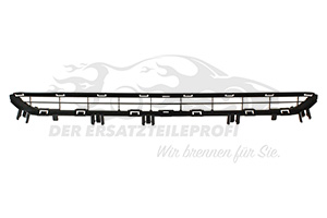 742290 Schutzgitter unten für vordere Stoßstange (schwarz) 