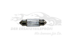 Glühlampe für Kennzeichenleuchte 