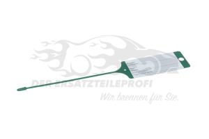 NV Schlüsselanhänger aus PP, grün (VPE100) 
