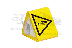 NV Dachaufsteller mit Blitzsymbol 