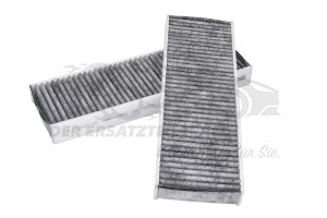 6447XG Innenraumfilter-Satz Aktivkohle Citroen