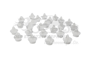 6991S6 Befestigungsclip farblos (VPE 25) 