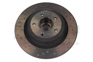 Bremsscheibe hinten mit Lager gelocht 5-Loch
