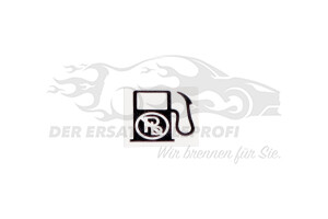 Klebeetikett für Tankdeckel