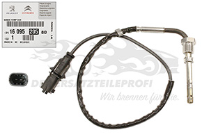 Abgastemperatursensor Citroen / Peugeot / Opel 1609520580