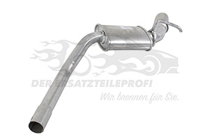 200105104R Nachschalldämpfer mit Chromblende 