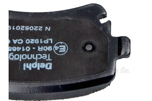 4B3698451B Bremsbeläge hinten 
