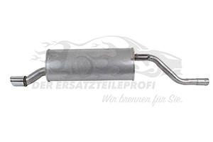 51934574 Nachschalldämpfer mit Chromblende 