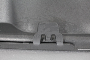 620263817R Zierleiste für Stoßstange vorne grau Renault