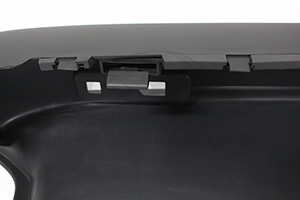 7701066121 Stoßstange hinten schwarz (NEX) Renault