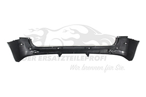 1614328480 Stoßstange hinten einteilig, schwarz (NEX) 