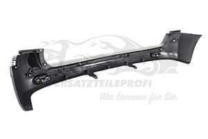 1614328480 Stoßstange hinten einteilig, schwarz (NEX) 