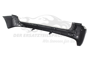 1614328480 Stoßstange hinten einteilig, schwarz (NEX) 