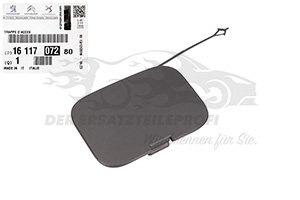 Klappe für Abschlepphaken Citroen / Peugeot / Opel 1611707280