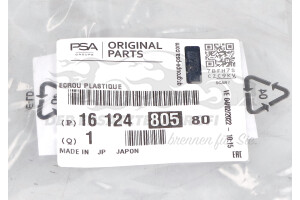 1612480580 PLASTIK-MUTTER Citroen / Peugeot / Opel