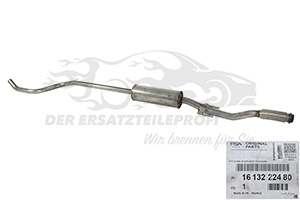 Vorschalldämpfer Citroen / Peugeot / Opel 1613222480