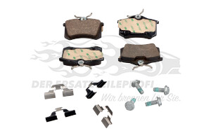 1696257580 Bremsbelagsatz, Scheibenbremse Citroen / Peugeot / Opel
