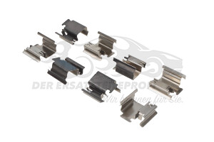 1696257880 Bremsbelagsatz Keramik, Scheibenbremse Citroen / Peugeot / Opel