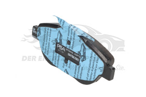 1696257880 Bremsbelagsatz Keramik, Scheibenbremse Citroen / Peugeot / Opel