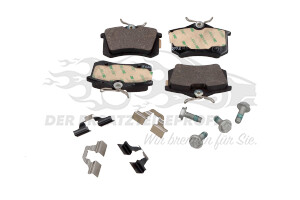 1696258380 Bremsbelagsatz, Scheibenbremse Citroen / Peugeot / Opel
