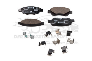 1696258780 Bremsbelagsatz, Scheibenbremse Citroen / Peugeot / Opel